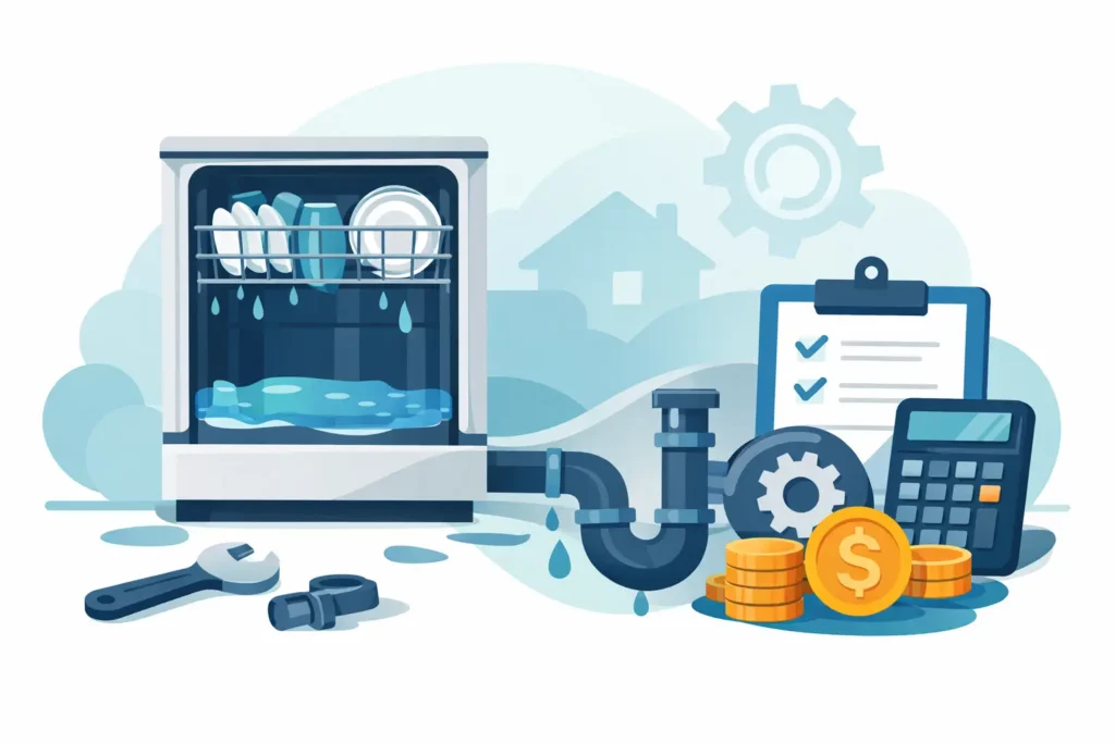 Dishwasher Not Draining Repair Cost Explained