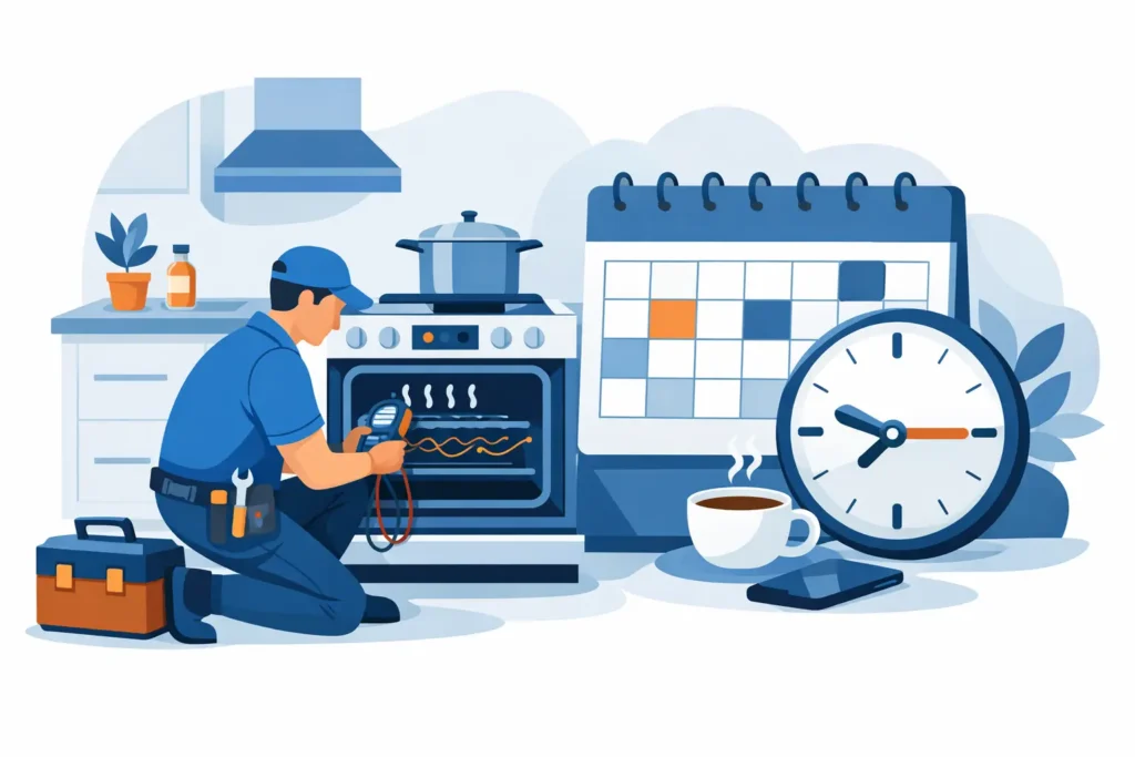 Oven Not Heating Repair Service That Fits Your Day