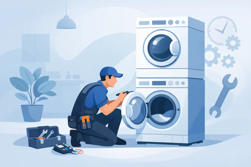 Stacked Washer Dryer Repair When It Matters
