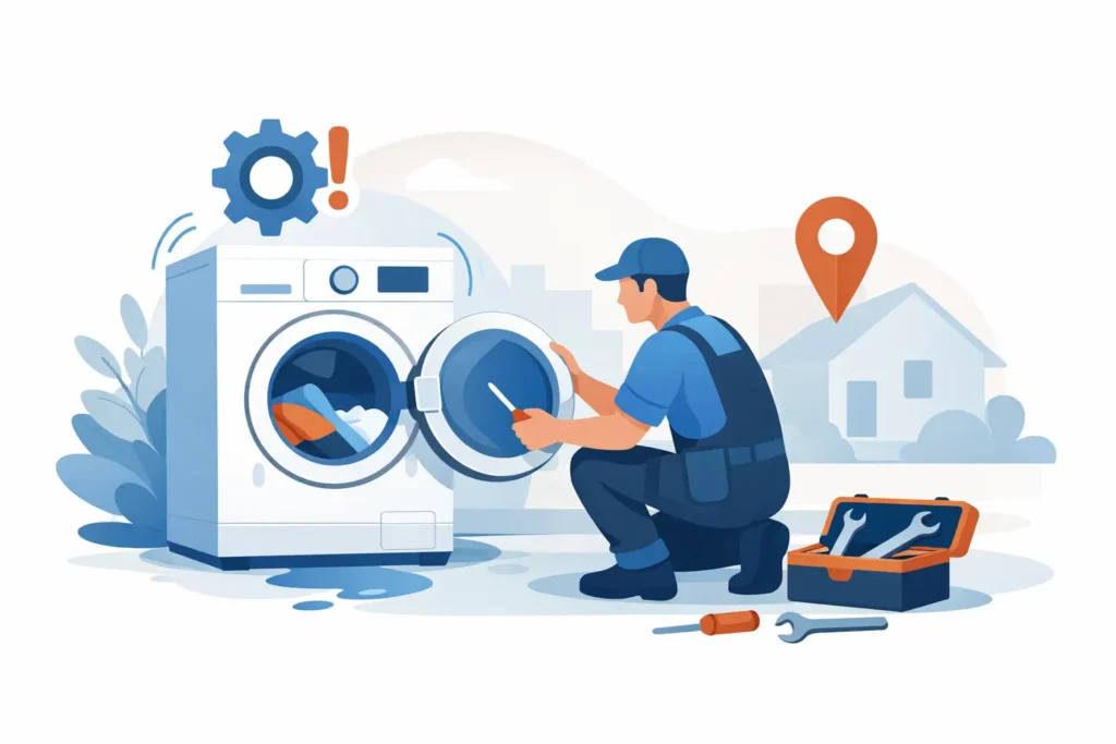 Washer Won't Spin Repair Service Near You