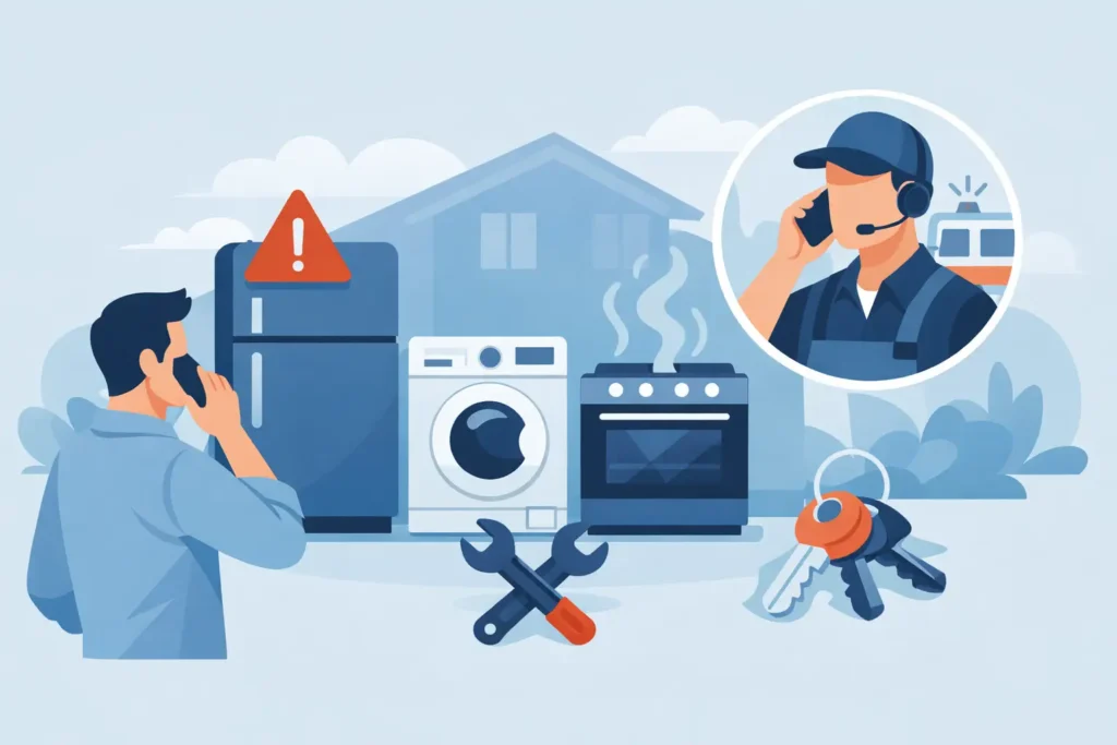Landlord Guide to Emergency Appliance Service