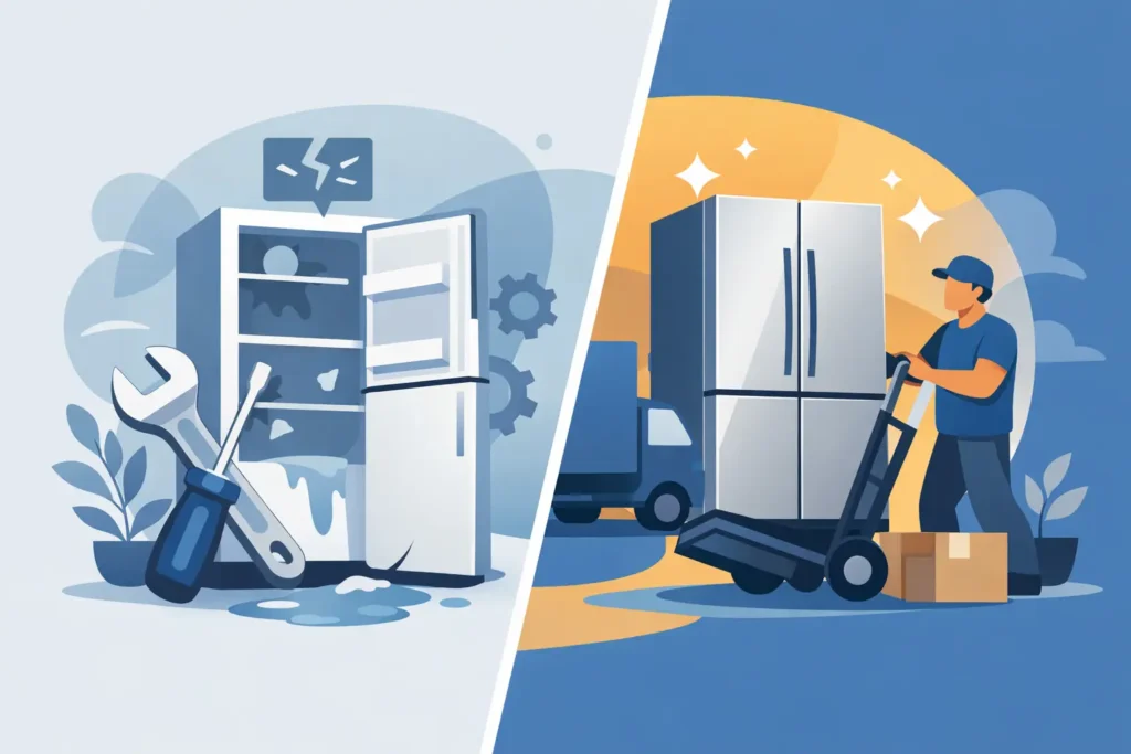 Repair Versus Replace Refrigerator: Know When