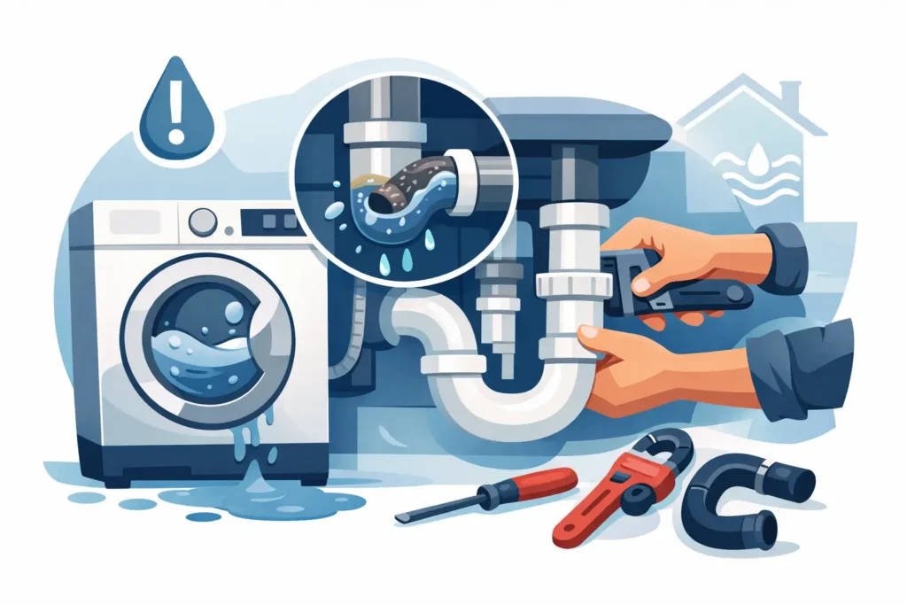 Washer Drain Problems and How to Fix Them