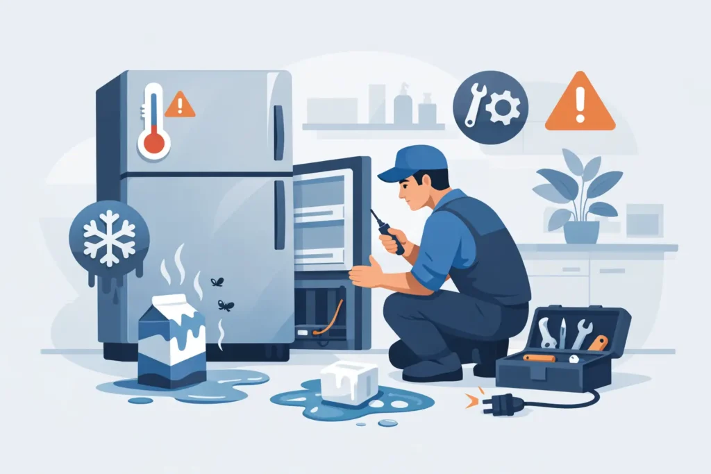 10 Best Signs Your Refrigerator Needs Service