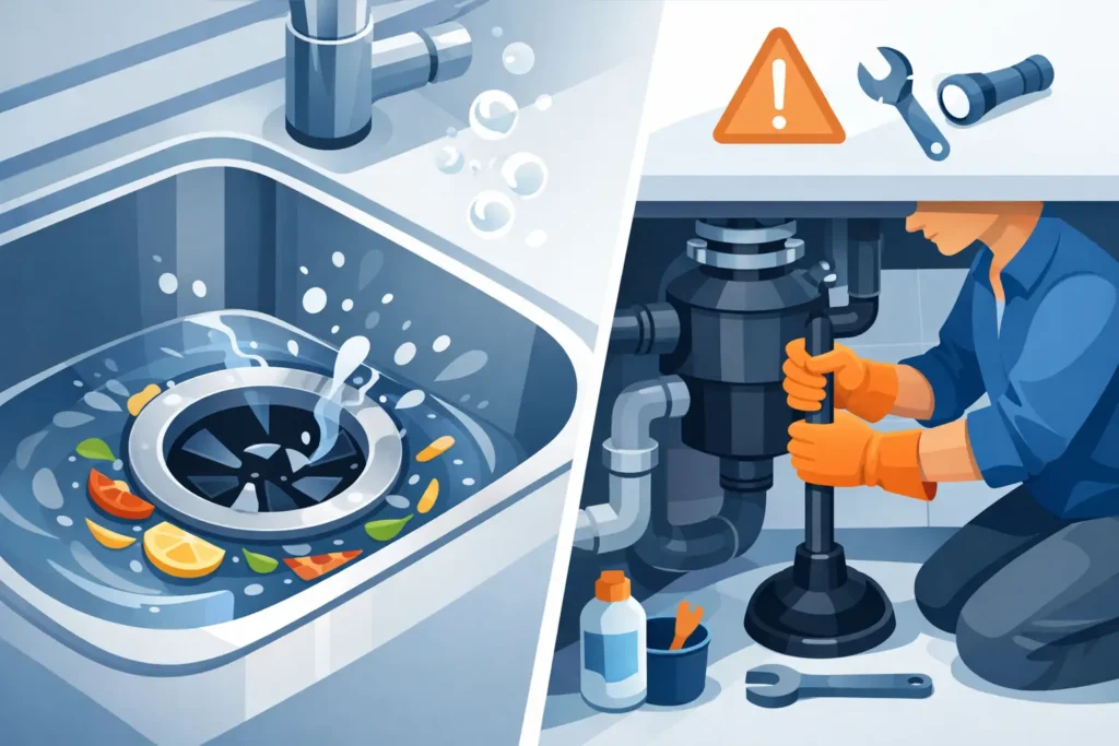 How to Unclog Garbage Disposal Safely at Home