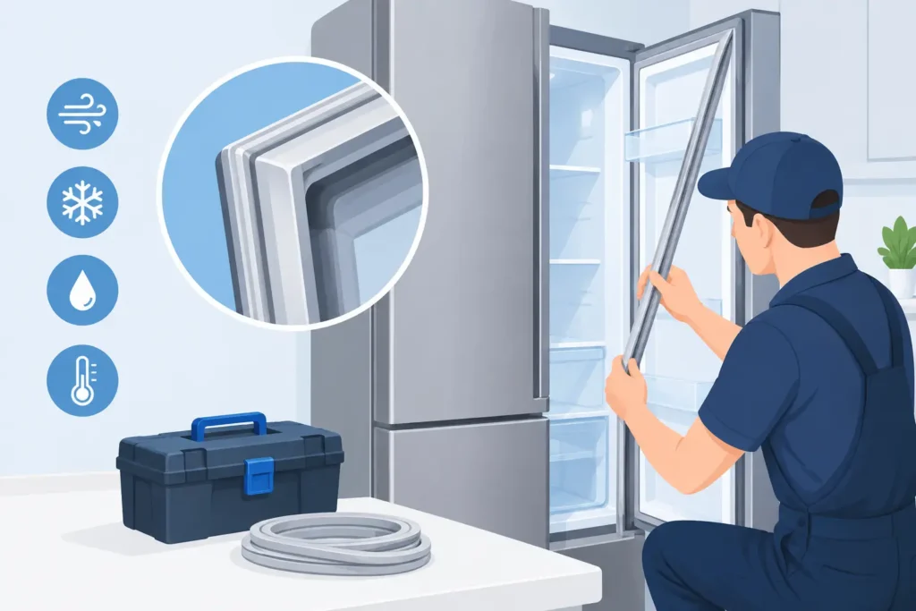 Refrigerator Gasket Replacement: Signs and Costs