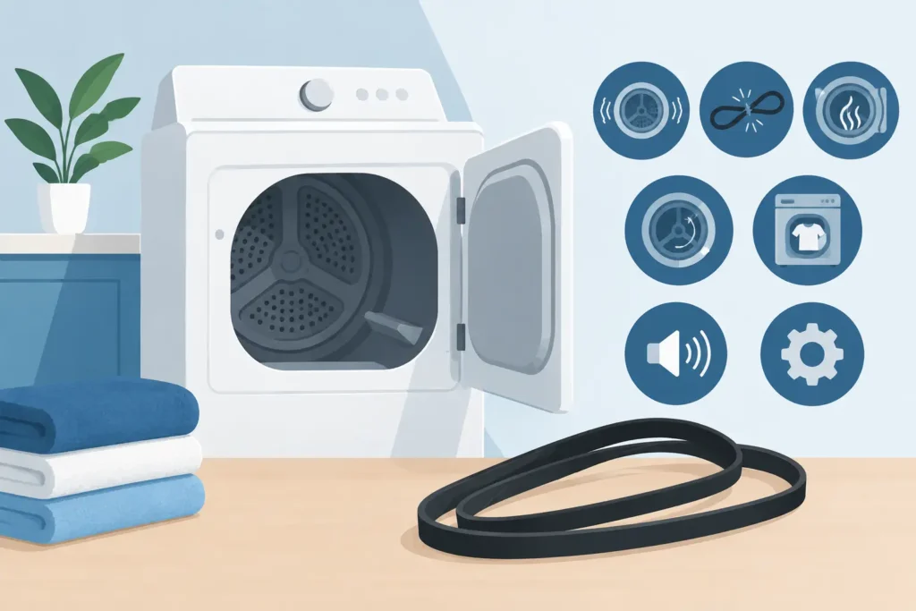 When to Replace a Dryer Belt: 7 Clear Signs