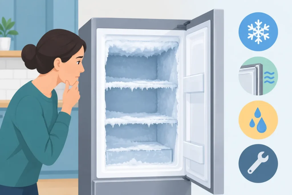 Why Is My Freezer Frosting? Causes and Fixes